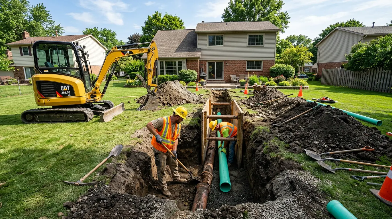 Sewer Line Cleaning in Hiram, GA